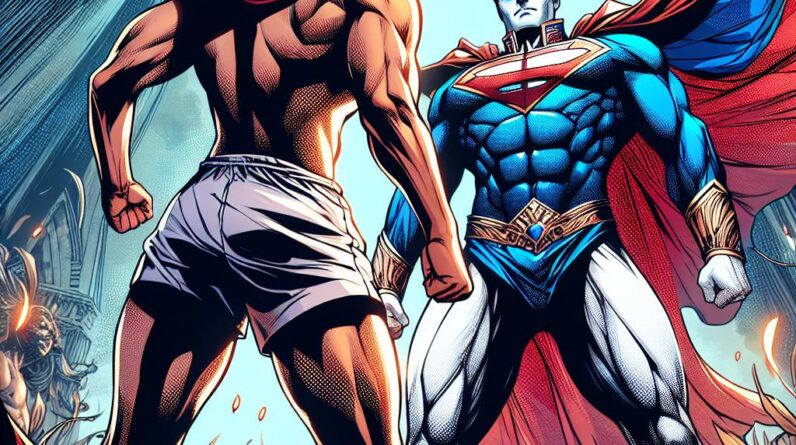 Superman Defeated? Young Hero Steps Up in Epic Battle! #shorts