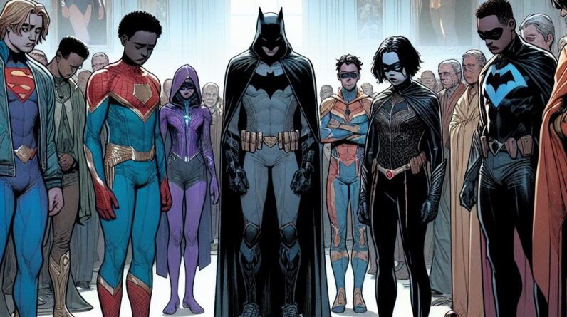 Justice League Betrayal: Heroes Mourn Batman, Track Raven! #shorts
