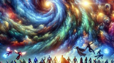 Superheroes Vs Impossible Cosmic Wave: Universe Is DOOMED? #shorts