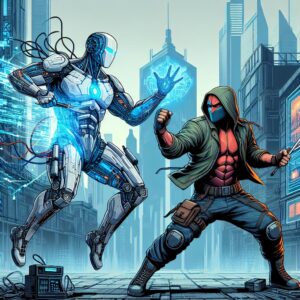 Luthor’s Android Body Swap vs Batman! Epic Fight! #shorts