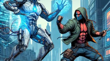 Luthor’s Android Body Swap vs Batman! Epic Fight! #shorts