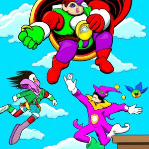 Watchtower Under Attack! Superheroes Fight For Survival #shorts