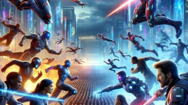 Justice League vs. Brainiac’s Nanotech & Clone Army! #shorts