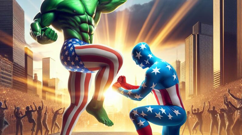 Hulk DEFEATED! Green Hero’s Epic WIN Over Captain America! #shorts