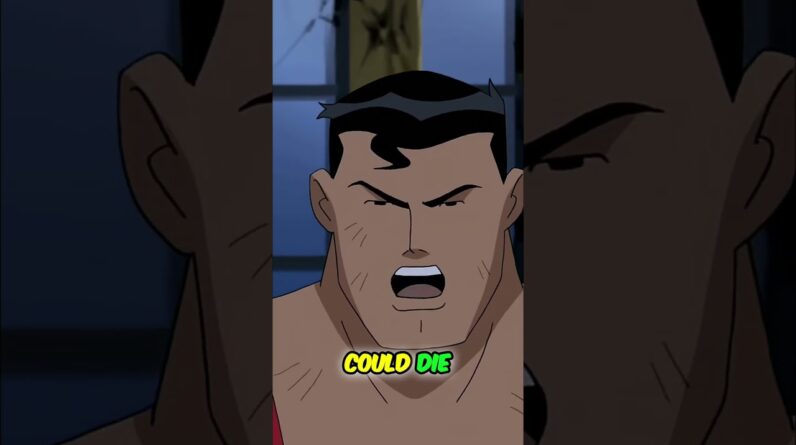 Superman’s Ultimate Fight: Unleashing Raw Power! #shorts