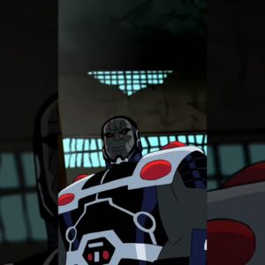 Batman Dodges Darkseid’s Omega Beam in Epic Battle! #shorts