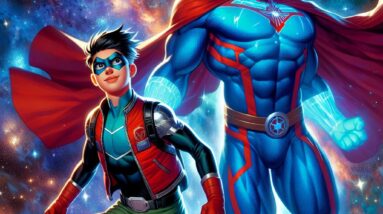 Superman & Robin in Space? Unexpected Fight! #shorts