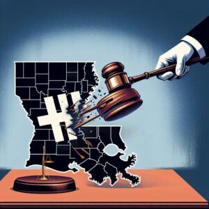 Supreme Court Strikes Down Black District in Louisiana #shorts