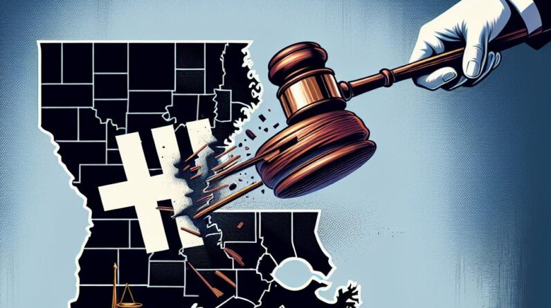 Supreme Court Strikes Down Black District in Louisiana #shorts