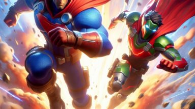 Superman & Robin DODGE EPIC Explosion! HEROES’ Survival! #shorts
