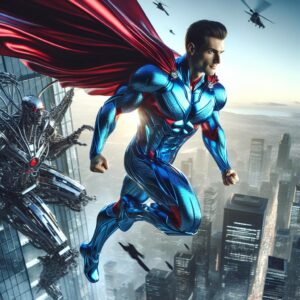 Superman Saves City From Robot Chaos: Action Packed Rescue! #shorts