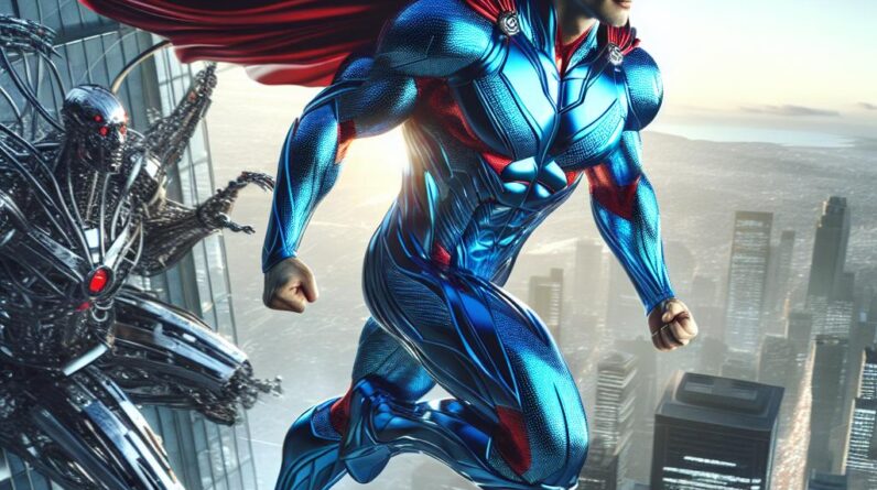 Superman Saves City From Robot Chaos: Action Packed Rescue! #shorts