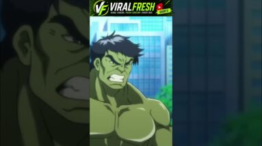 Hulk vs. Captain Marvel: Unleashing EPIC Energy! 💥 #shorts