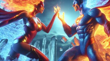 Heroes Emerge From Ice! Captain Marvel’s Epic Reunion & Banter #shorts