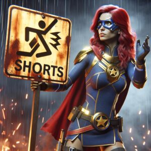 Captain Marvel’s Rusty Sign Language Saves the Day! #shorts