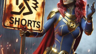 Captain Marvel’s Rusty Sign Language Saves the Day! #shorts