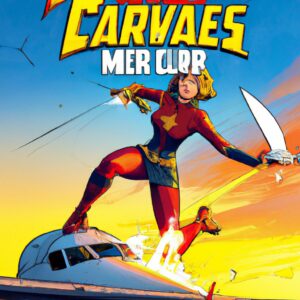 Captain Marvel Fixes Avenjet INSTANTLY, Then Fights Kree Drones! #shorts