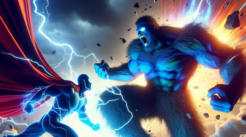 Superman vs. Ultimate Threat: Justice Prevails! #shorts