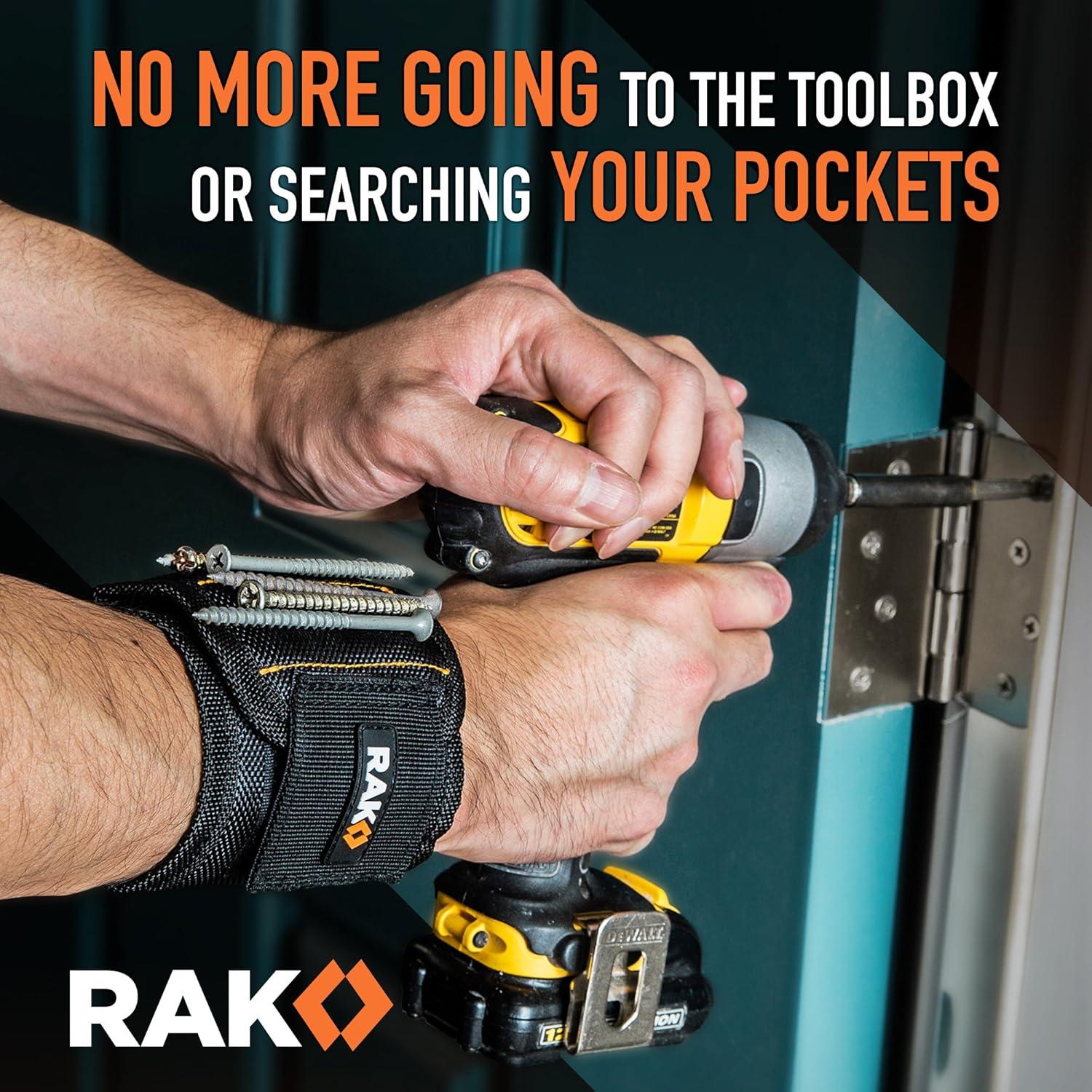 Our Review of the RAK Magnetic Wristband: A Handy Toolbelt Upgrade Our Review of the RAK Magnetic Wristband: A Handy Toolbelt Upgrade