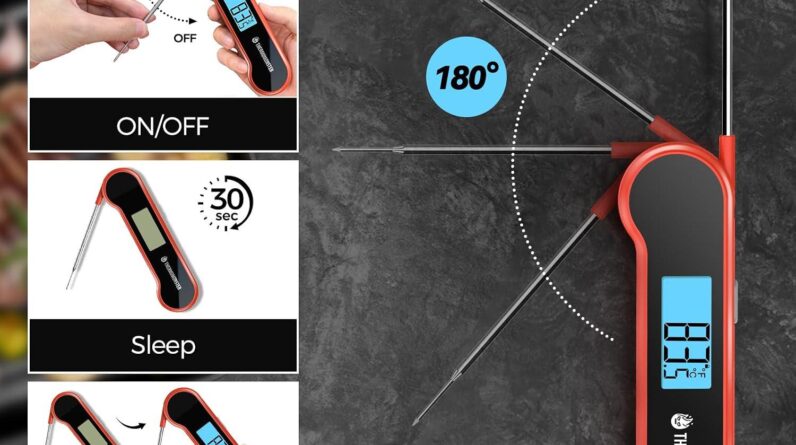 Our Review of the ThermoMonster 0.5 Sec Instant Read Meat Thermometer