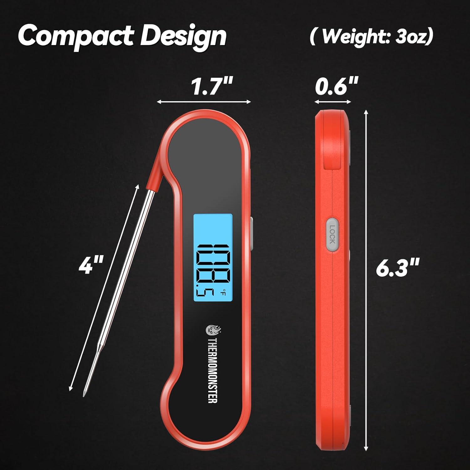 Our Review of the ThermoMonster 0.5 Sec Instant Read Meat Thermometer Our Review of the ThermoMonster 0.5 Sec Instant Read Meat Thermometer