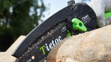 Our Review of the Tietoc Mini Chainsaw: Compact Power, With Caveats
