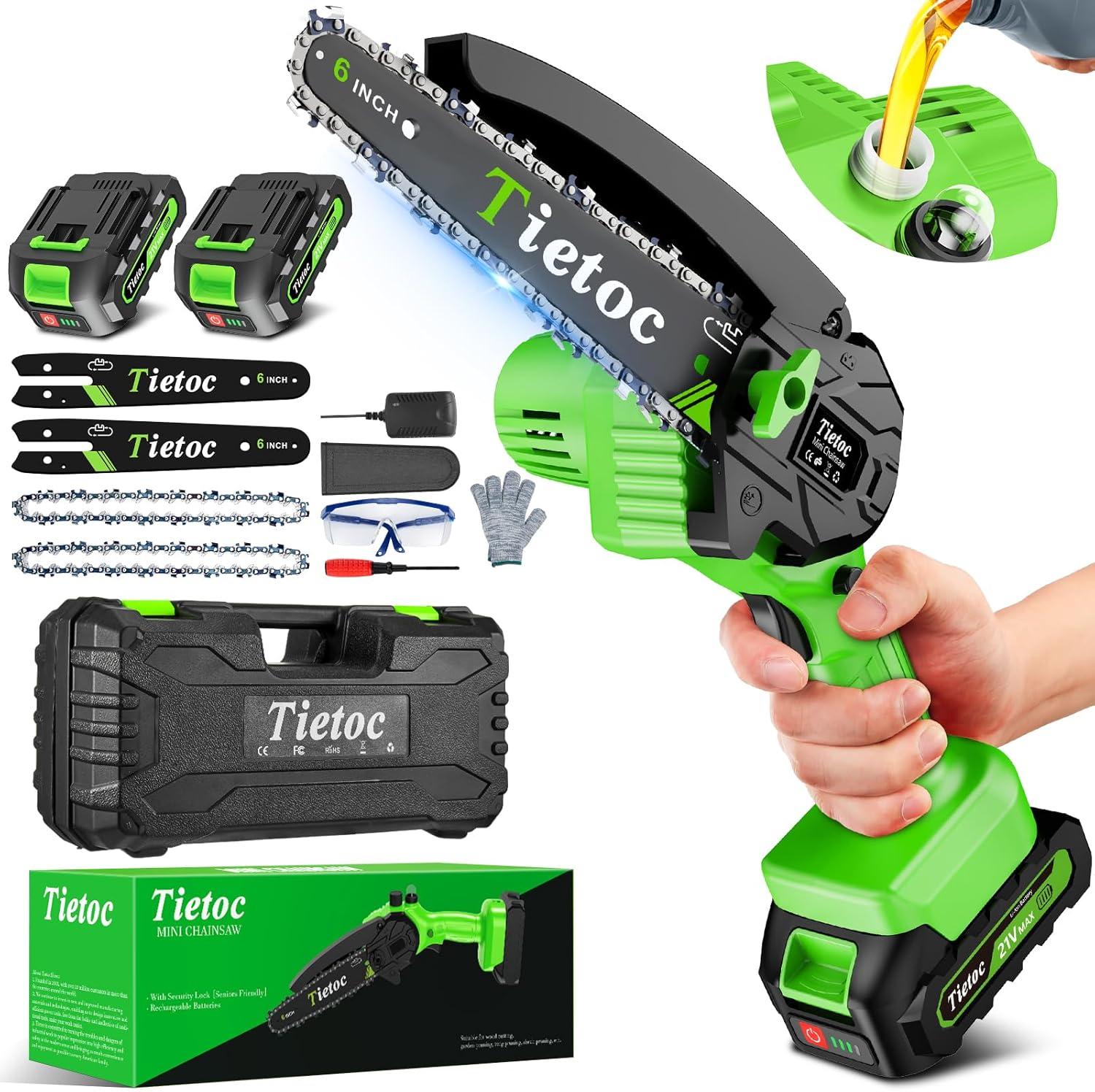 Our Review of the Tietoc Mini Chainsaw: Compact Power, With Caveats Our Review of the Tietoc Mini Chainsaw: Compact Power, With Caveats