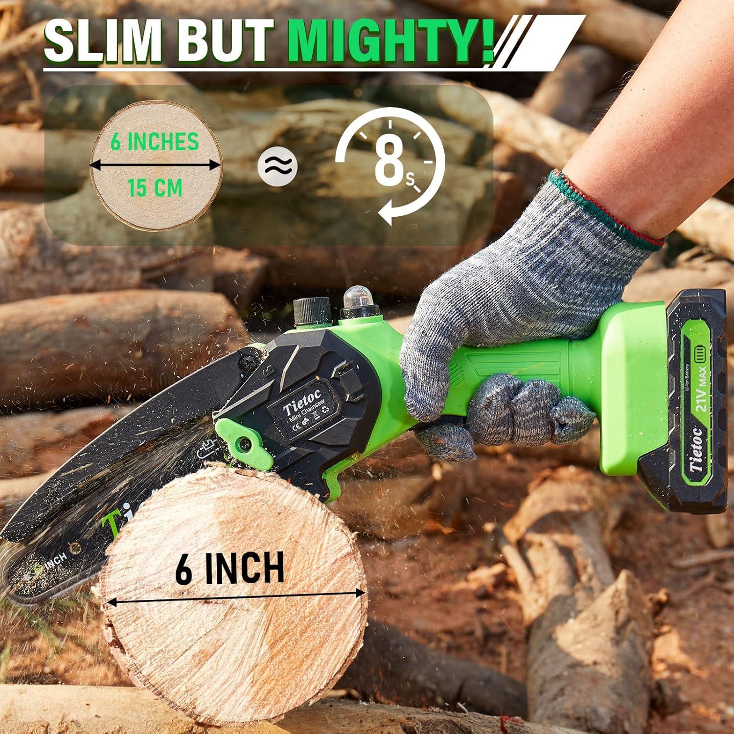 Our Review of the Tietoc Mini Chainsaw: Compact Power, With Caveats Our Review of the Tietoc Mini Chainsaw: Compact Power, With Caveats