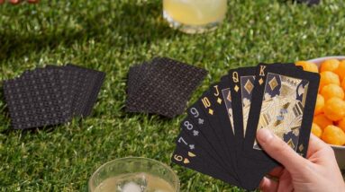 Our Review of BIERDORF Diamond Waterproof Black Poker Cards