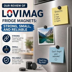 Our Review of LOVIMAG Fridge Magnets: Strong, Small, and Reliable