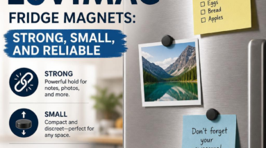 Our Review of LOVIMAG Fridge Magnets: Strong, Small, and Reliable