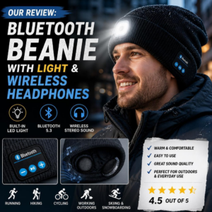Our Review: Bluetooth Beanie with Light & Wireless Headphones