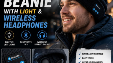 Our Review: Bluetooth Beanie with Light & Wireless Headphones