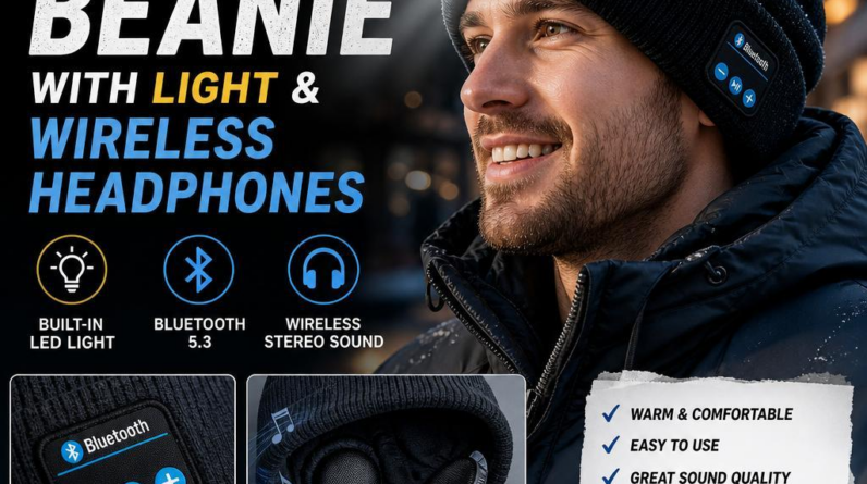 Our Review: Bluetooth Beanie with Light & Wireless Headphones