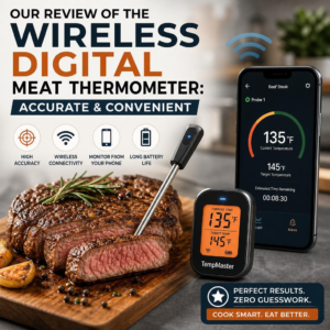 Our Review of the Wireless Digital Meat Thermometer: Accurate & Convenient