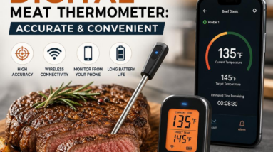 Our Review of the Wireless Digital Meat Thermometer: Accurate & Convenient