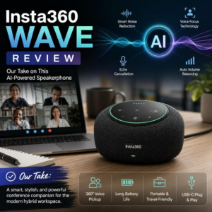 Insta360 Wave Review: Our Take on This AI-Powered Speakerphone