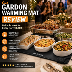 Our Gardon Warming Mat Review: Reliable Heat for Every Party Buffet