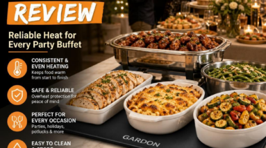 Our Gardon Warming Mat Review: Reliable Heat for Every Party Buffet