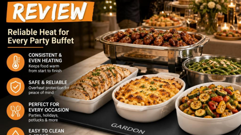 Our Gardon Warming Mat Review: Reliable Heat for Every Party Buffet
