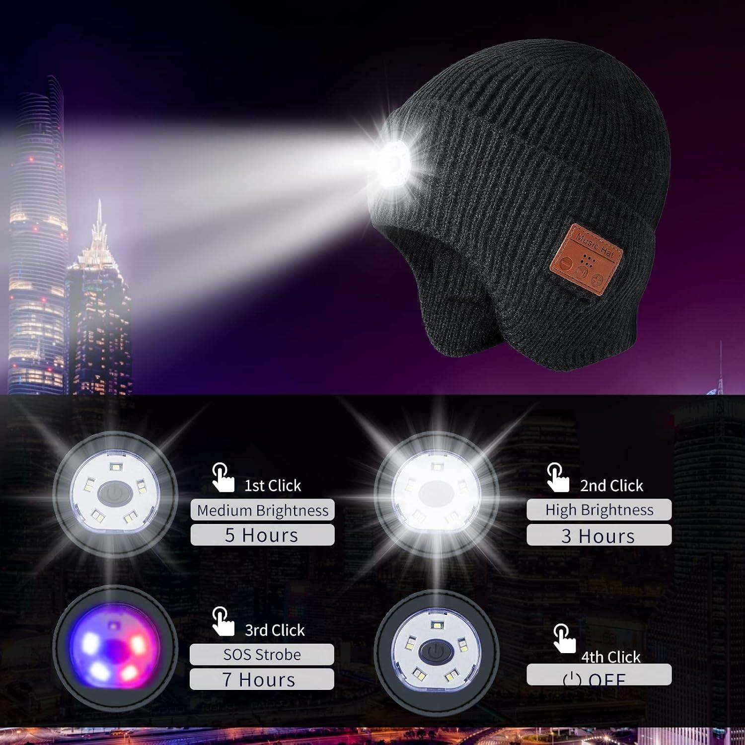 Our Review: Bluetooth Beanie with Light & Wireless Headphones