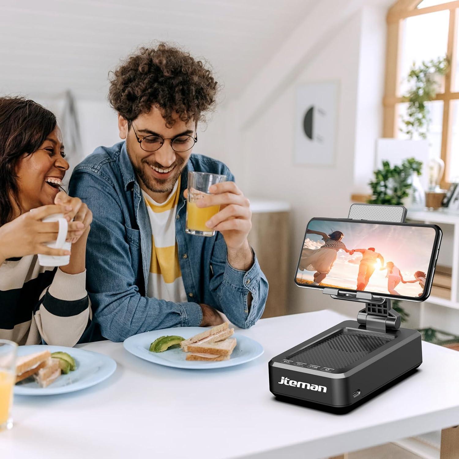 Our In-Depth Review of the JTEMAN Phone Stand with Bluetooth Speaker Our In-Depth Review of the JTEMAN Phone Stand with Bluetooth Speaker