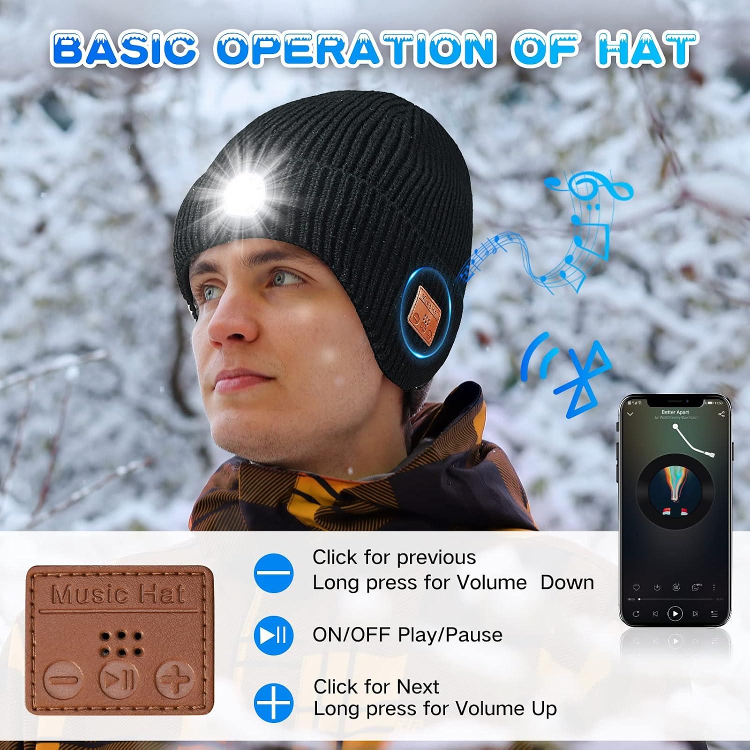 Our Review: Bluetooth Beanie with Light & Wireless Headphones