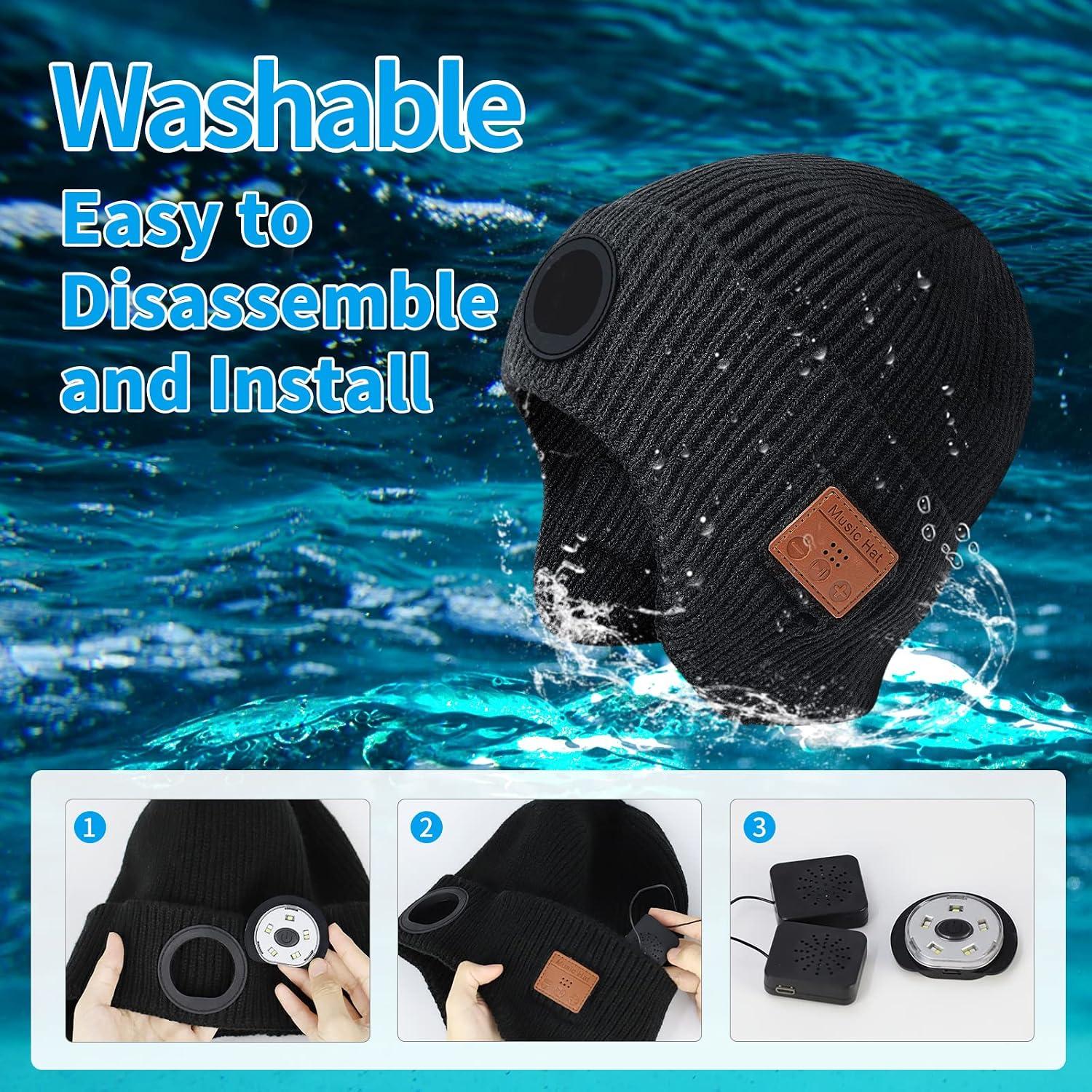 Our Review: Bluetooth Beanie with Light & Wireless Headphones