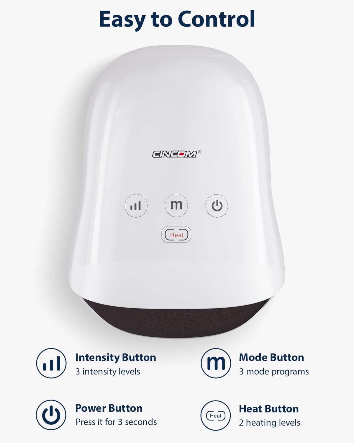 Our In-Depth Review of the CINCOM Cordless Hand Massager with Heat and Compression Our In-Depth Review of the CINCOM Cordless Hand Massager with Heat and Compression