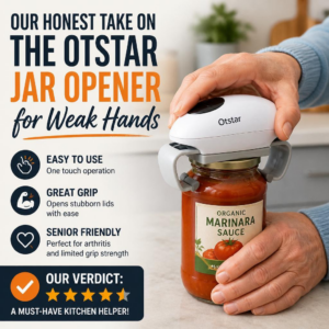 Our Honest Take on the Otstar Jar Opener for Weak Hands