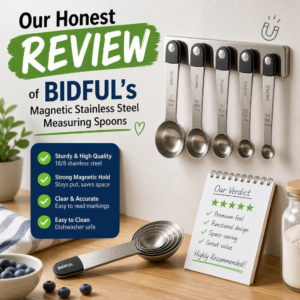Our Honest Review of BIDFUL’s Magnetic Stainless Steel Measuring Spoons