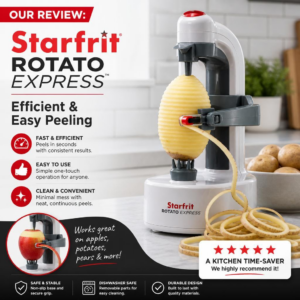 Our Review: Starfrit Rotato Express – Efficient & Easy Peeling