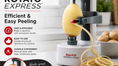 Our Review: Starfrit Rotato Express – Efficient & Easy Peeling