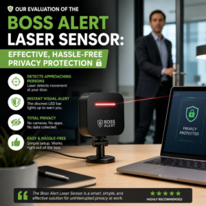 Our Evaluation of the Boss Alert Laser Sensor: Effective, Hassle-Free Privacy Protection